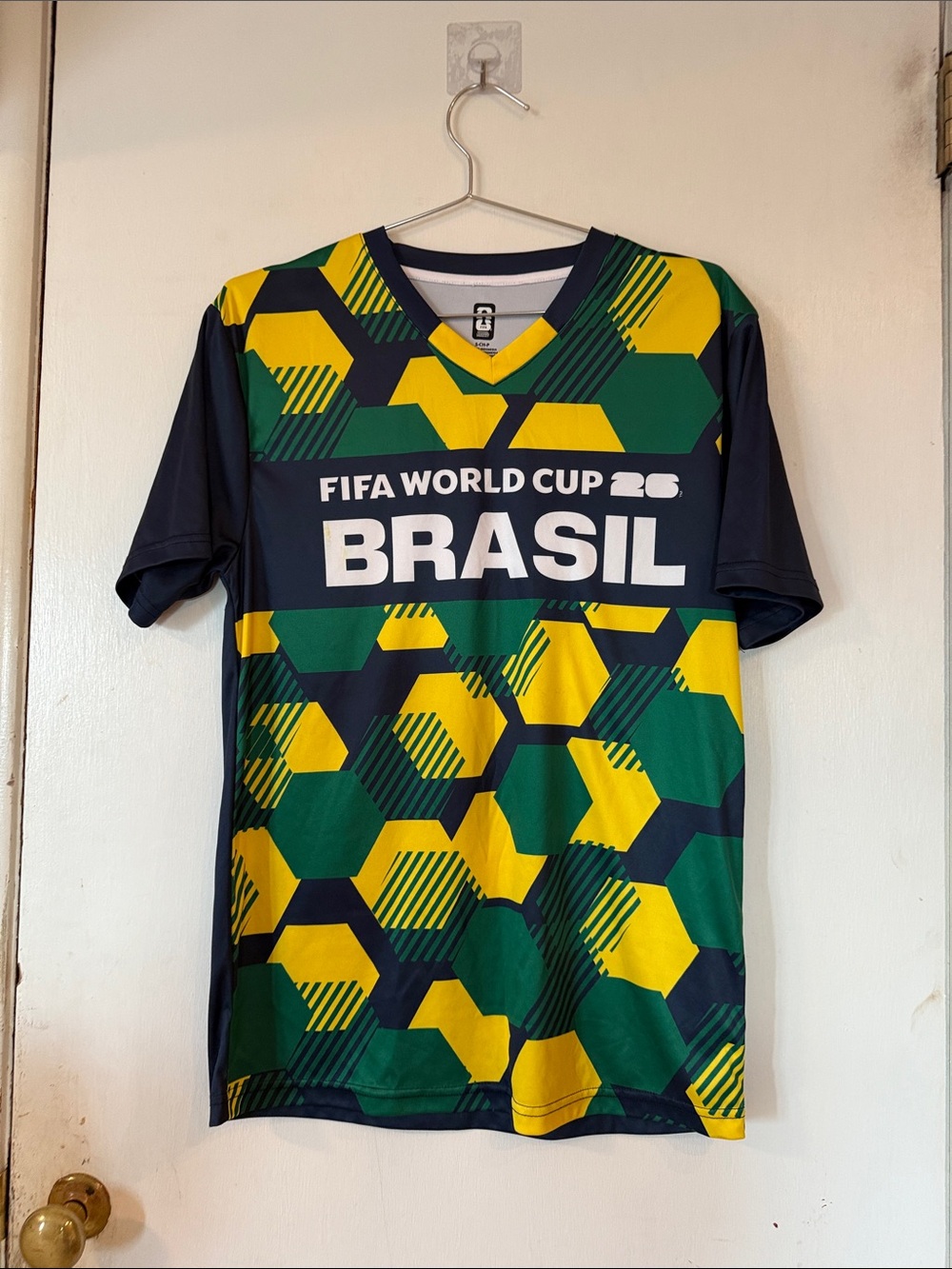 Brasil FIFA World Cup 2026 Men's Jersey/Shirt Green & Yellow | Men's Small
